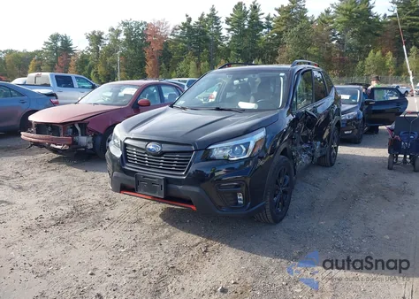2020 Subaru Forester Sport из США, поврежденный, VIN JF2SKARC7LH582076